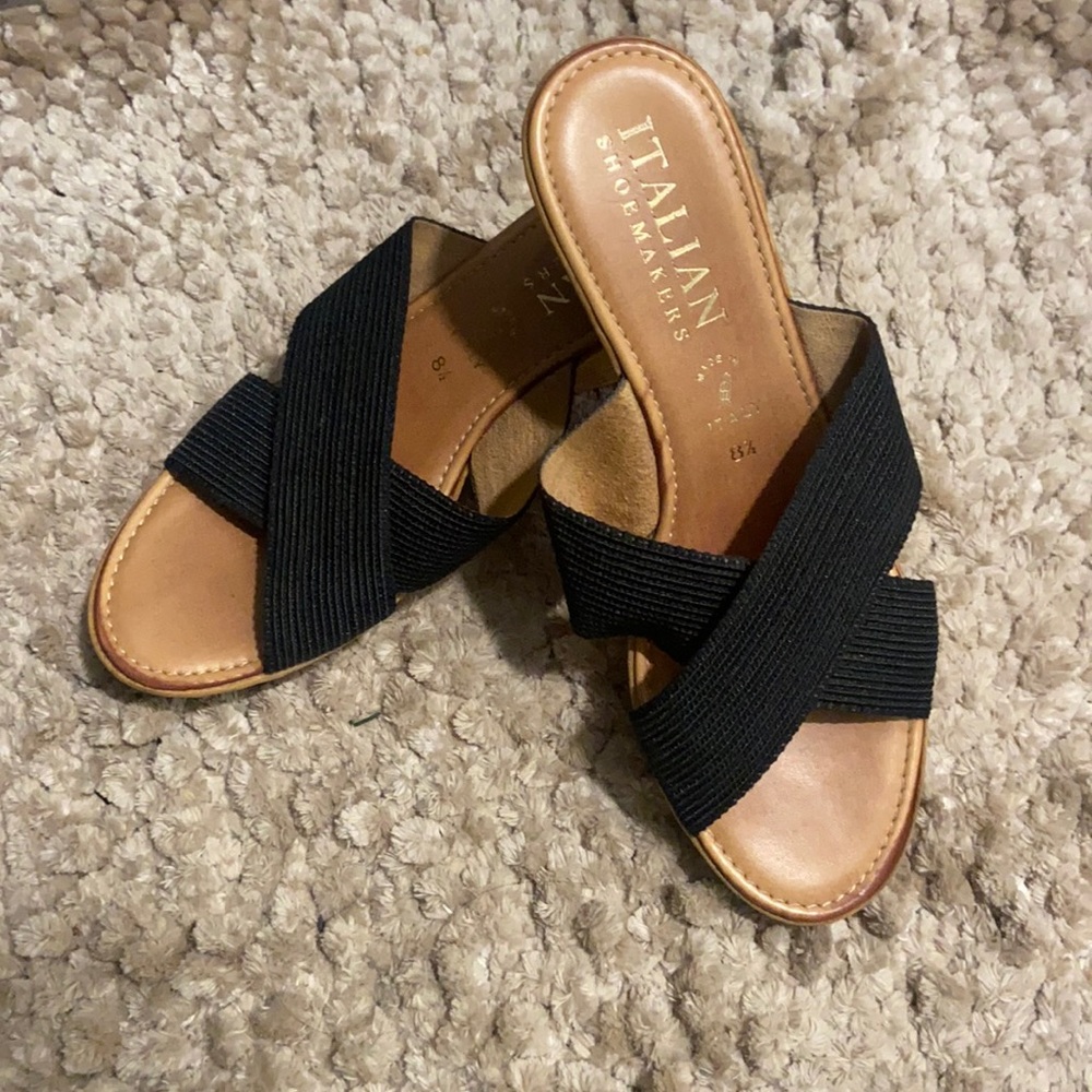 Italian Shoemakers wedge sandal